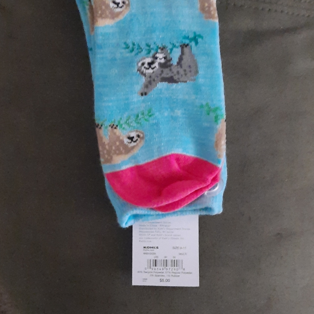 Kohl's Novelty Crew Socks - Picture 3 of 3